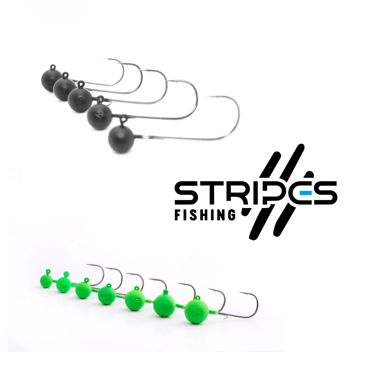 PM X Stripes Fishing Tournament Tungsten Jig Box